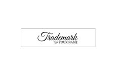 Tryckta namnetiketter i satin Model TL-M111