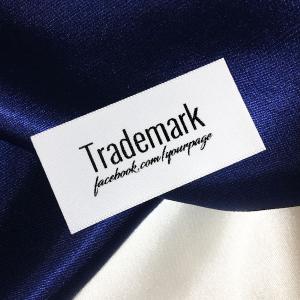 Tryckta namnetiketter i satin - TL-M44