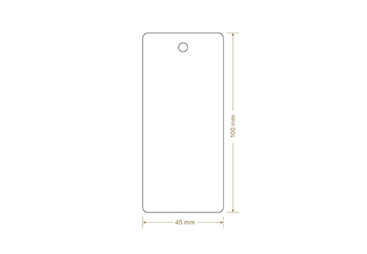 Hängetikett Model HT-M115