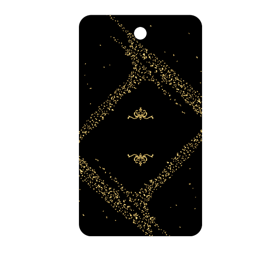 Kartongetikett Model HT-M97