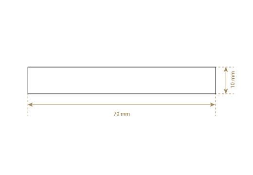 Etikett i konstläder Model EP-M129