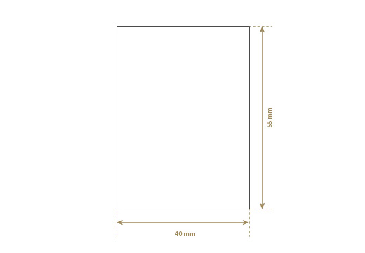 Etikett i konstläder Model EP-M139