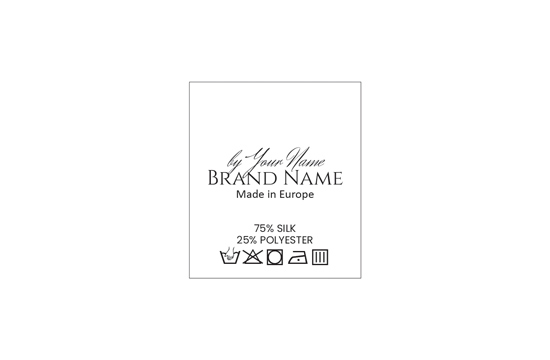Tvättrådsetikett Model TC-M195