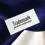 Tryckta namnetiketter i satin - TL-M44