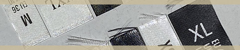 Storleksetiketter Model TC-M172