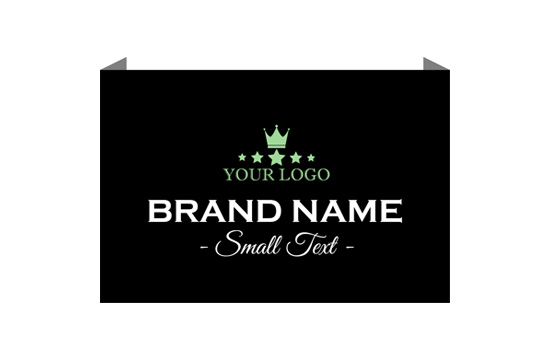 Vävd etikett Portly Style Model WL-M70